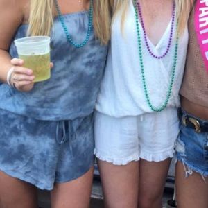 blue life romper